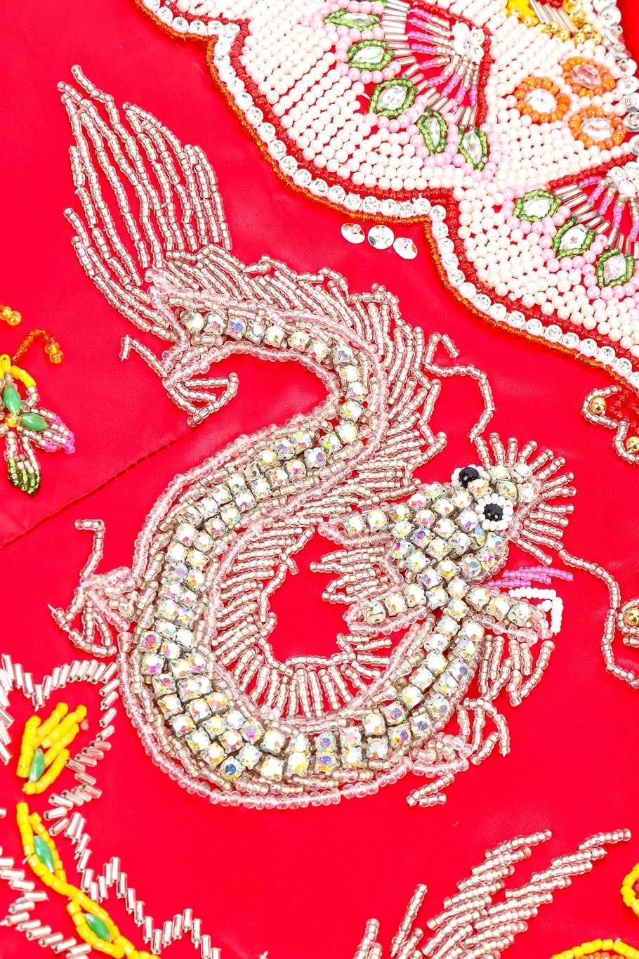 Embellished Satin Dragon Jacket