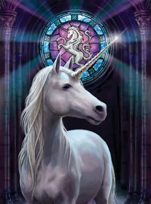 Enlightenment Unicorn Card