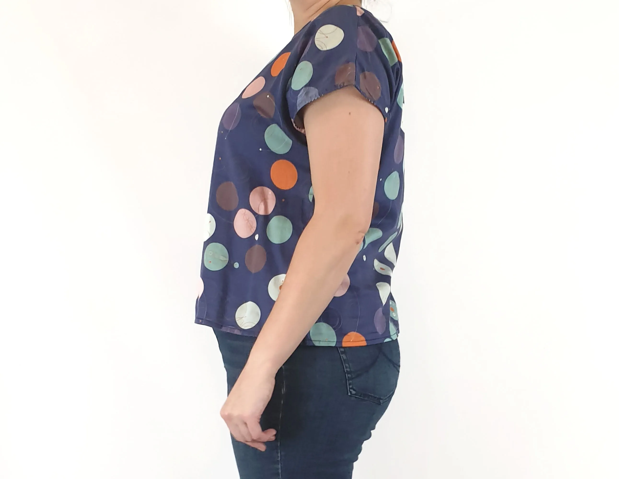 Essaye unique print top size XL