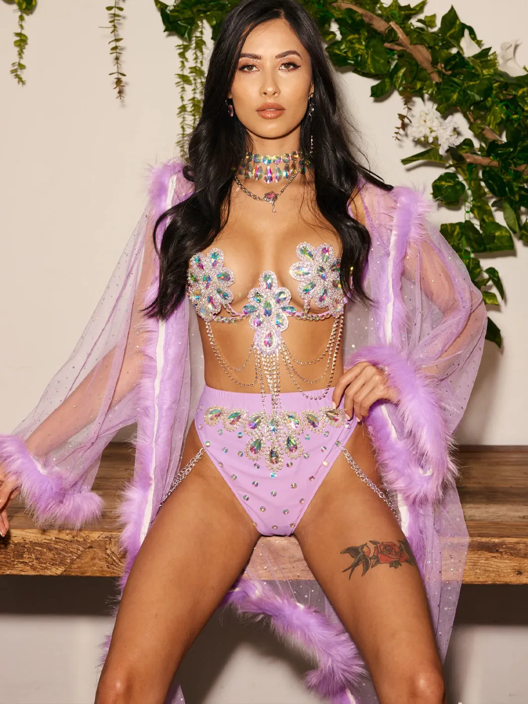 FANTASY BLOOMERS - LILAC