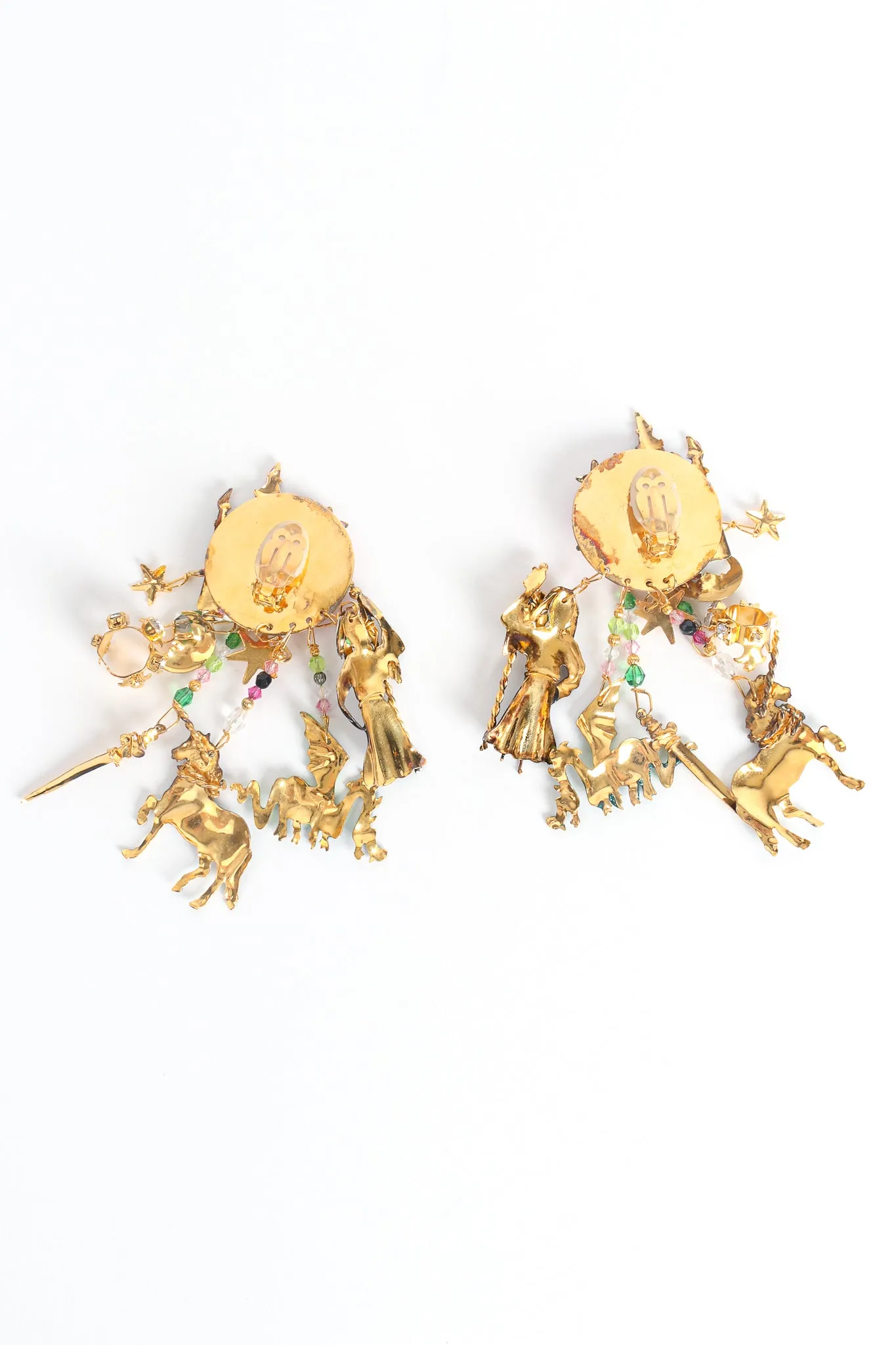 Fantasy Castle Tintagel Earrings