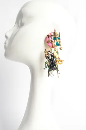 Fantasy Castle Tintagel Earrings