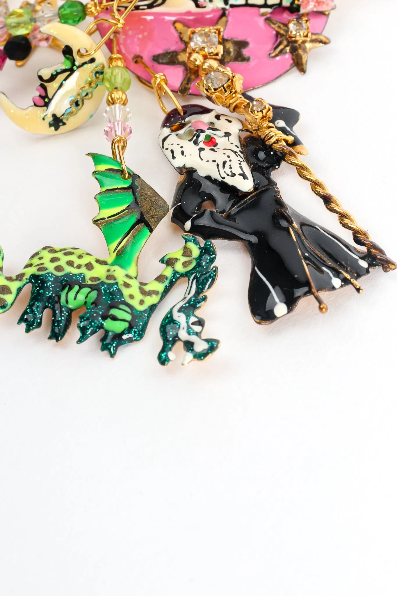 Fantasy Castle Tintagel Earrings
