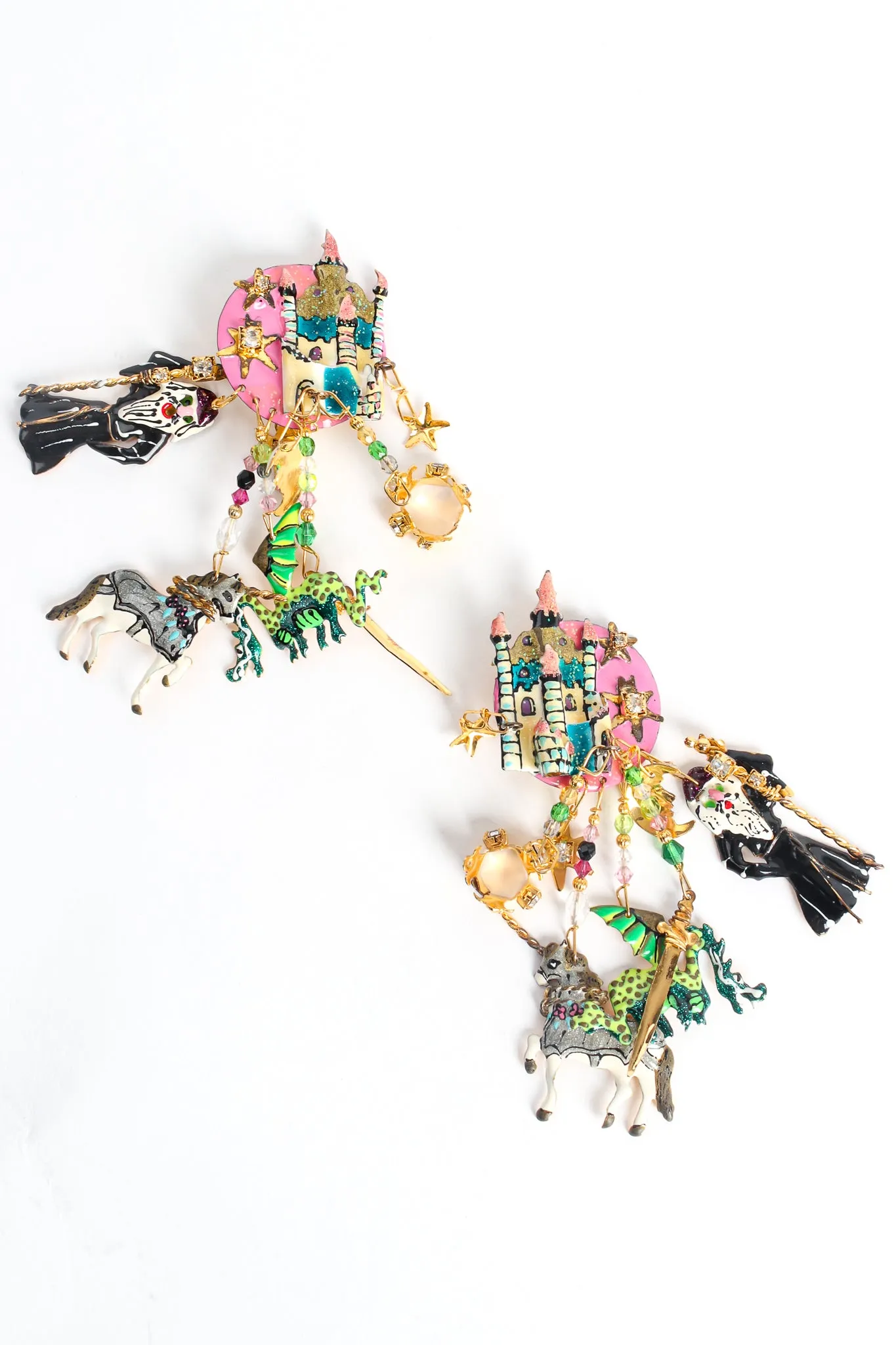 Fantasy Castle Tintagel Earrings
