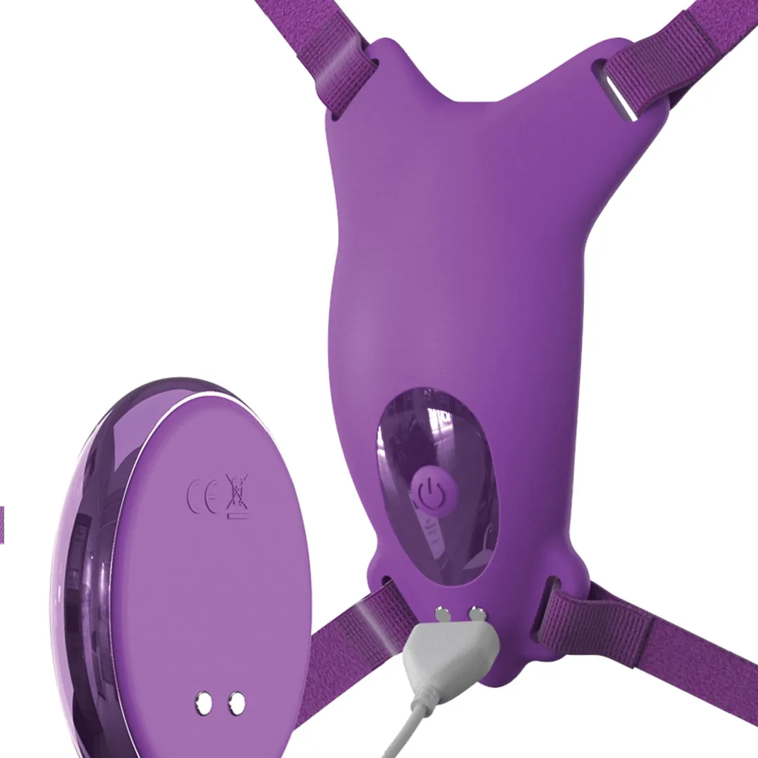 Fantasy For Her Ultimate Butterfly Strap-On with Remote
