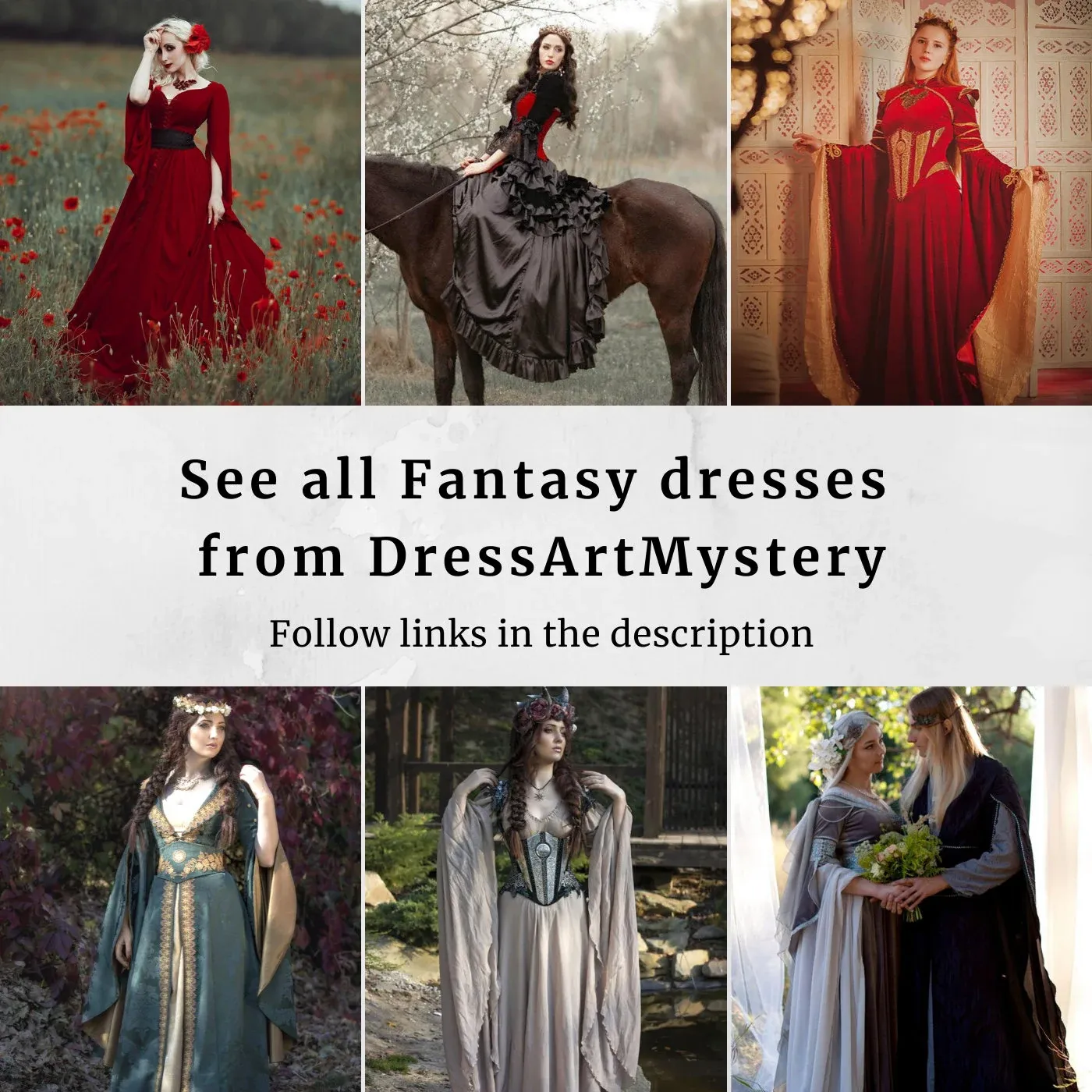 Fantasy silk wedding dress