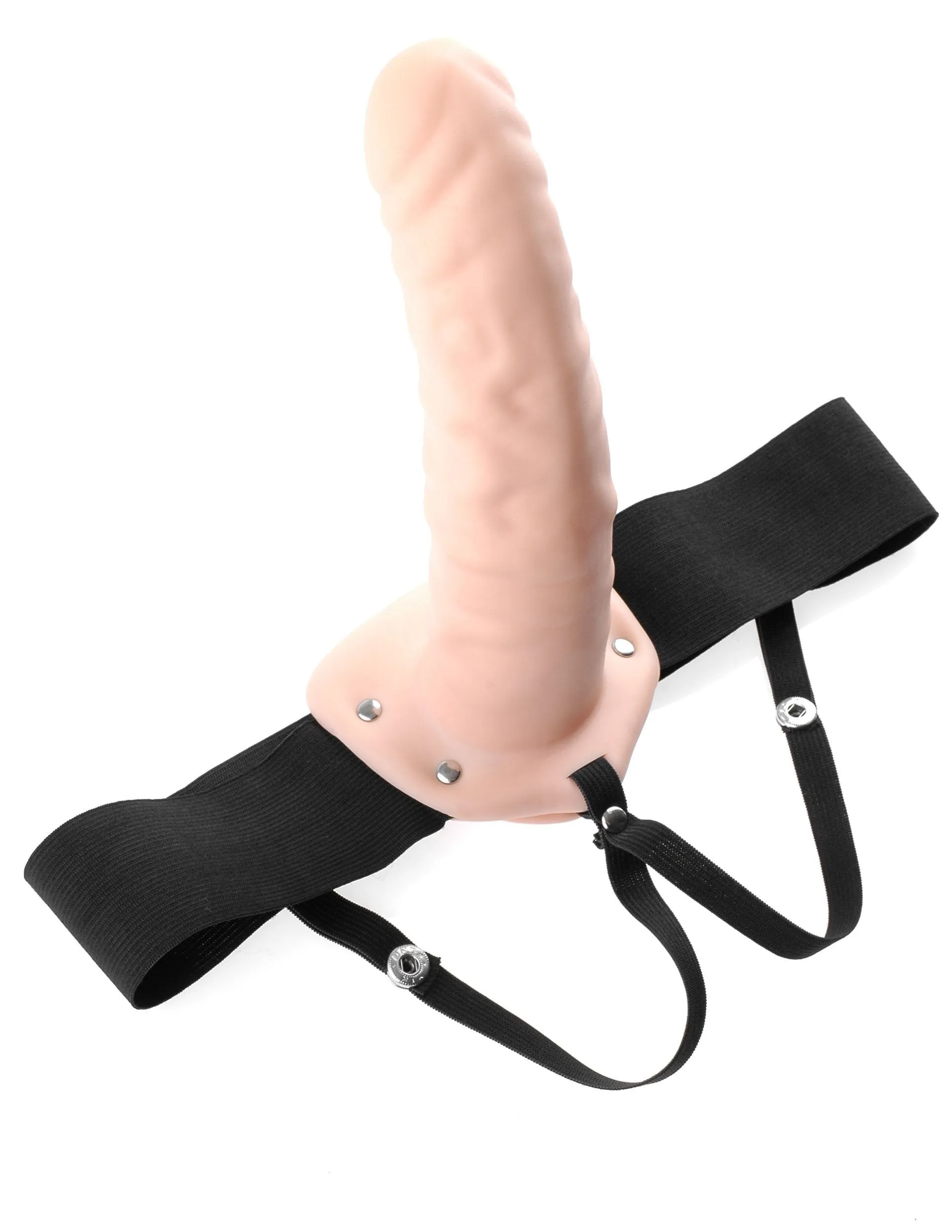 Fetish Fantasy 8 in. Hollow Strap On Flesh