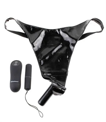 Fetish Fantasy Series 20-Function Remote Fantasy Panty - Black