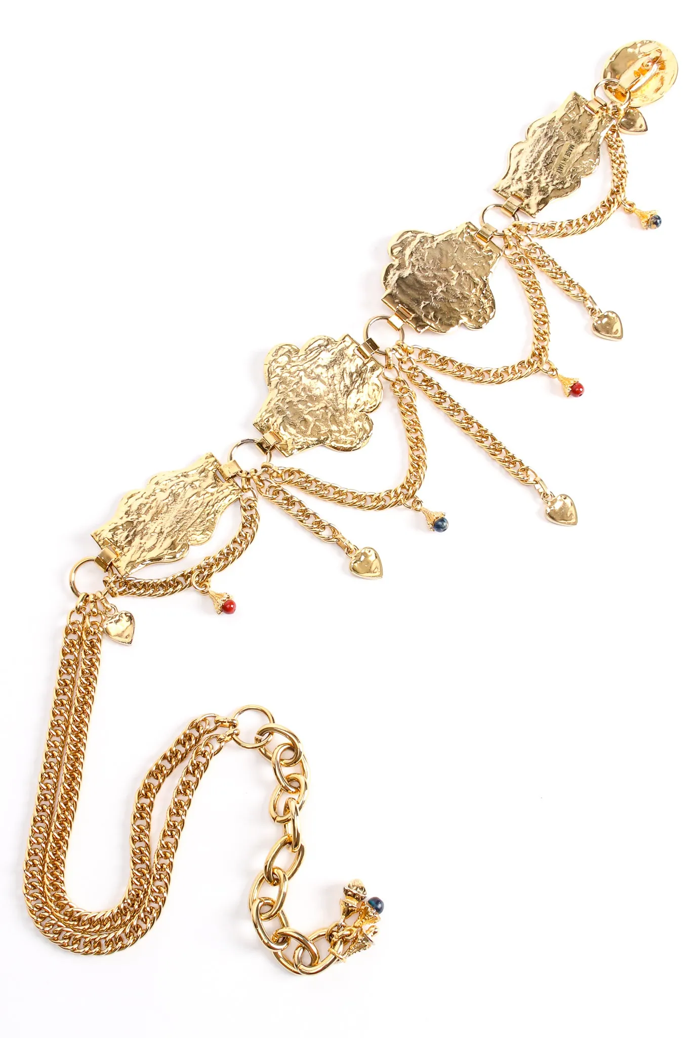 Filigree Draped Chain Belt
