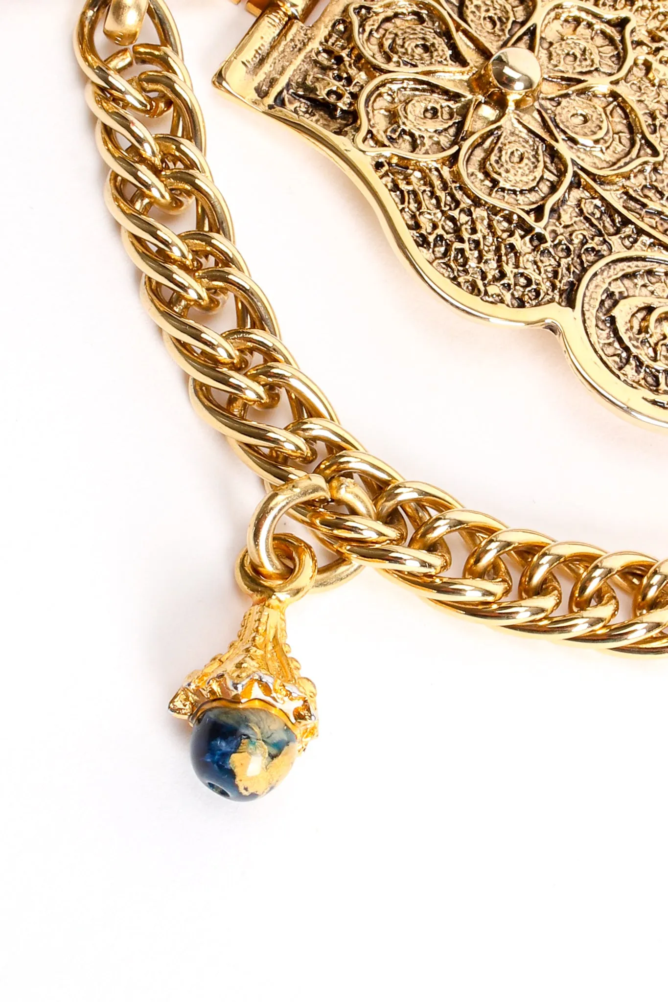 Filigree Draped Chain Belt