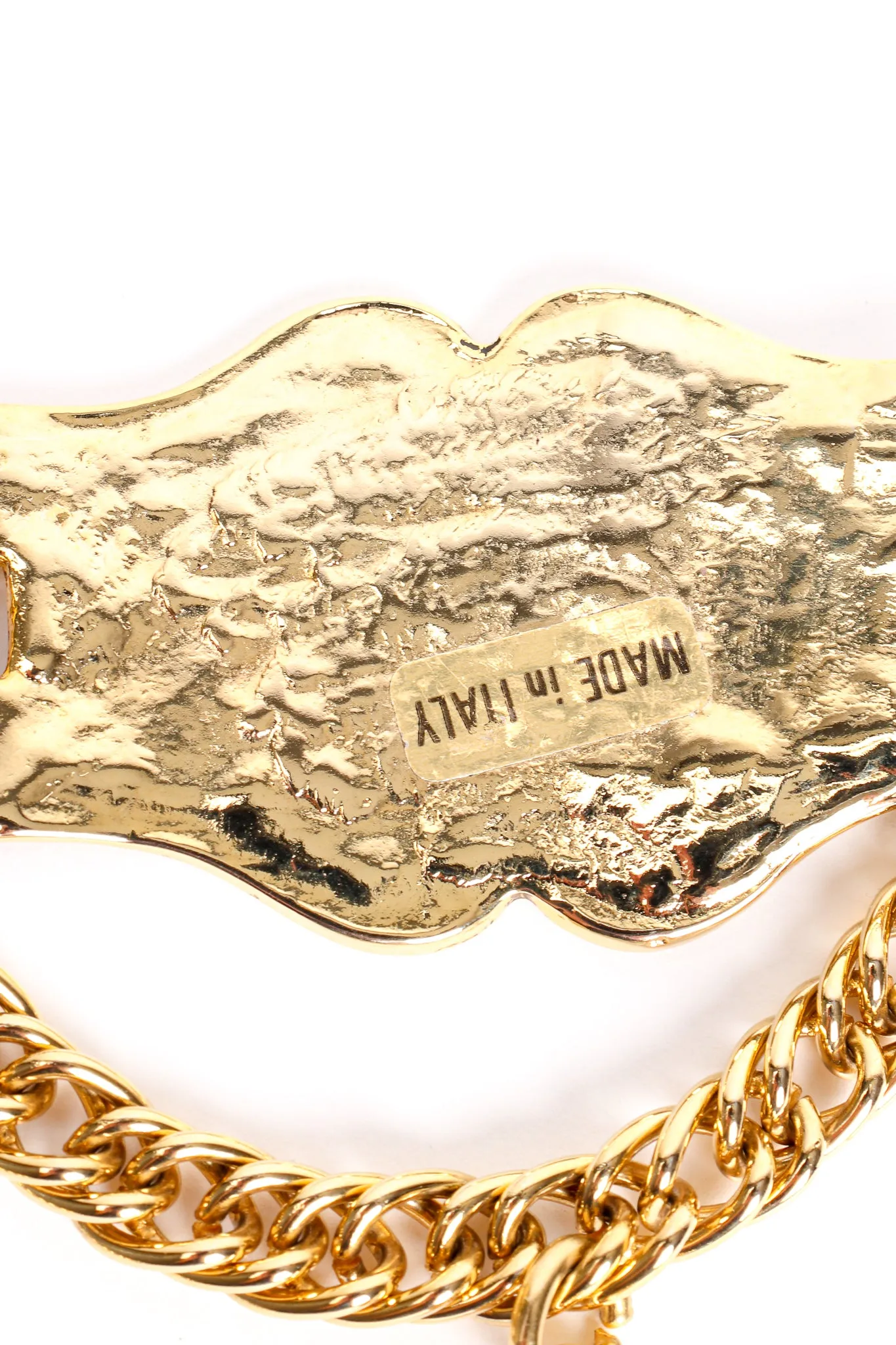 Filigree Draped Chain Belt