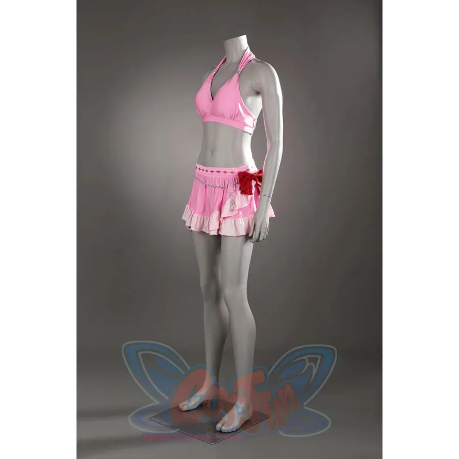 Final Fantasy VII Rebirth FF7R Aerith Gainsborough Cosplay Costume Swimsuit C08962