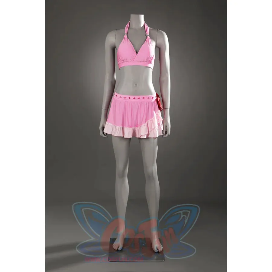 Final Fantasy VII Rebirth FF7R Aerith Gainsborough Cosplay Costume Swimsuit C08962