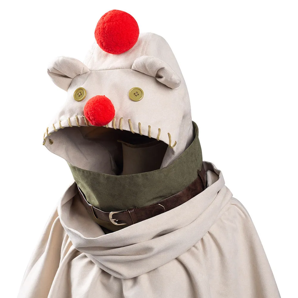 Final Fantasy VII: Remake Intergrade Yuffie Kisaragi Moogle Cape Cosplay Costume Halloween Carnival Suit