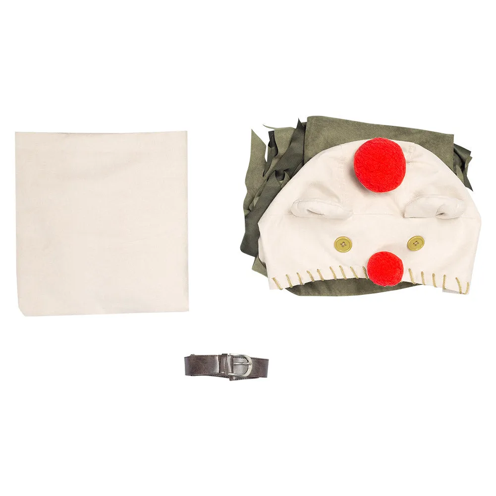 Final Fantasy VII: Remake Intergrade Yuffie Kisaragi Moogle Cape Cosplay Costume Halloween Carnival Suit
