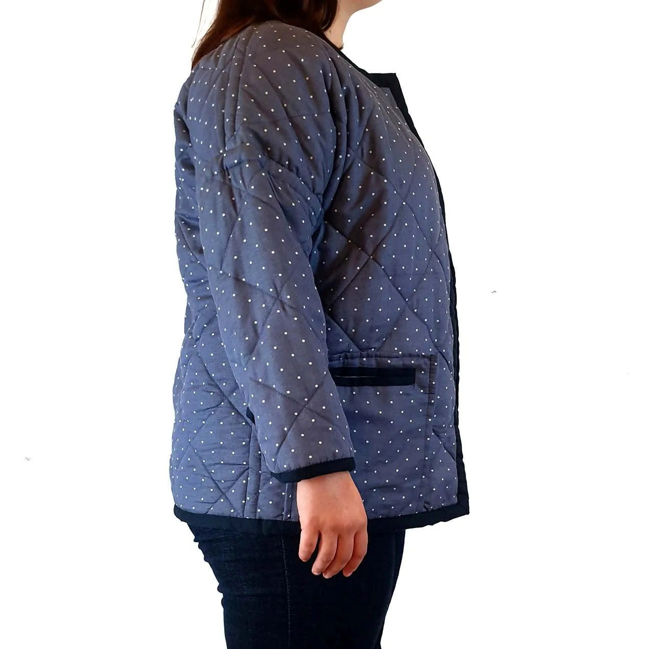 Frank & Dolly's reversible quilted jacket size 14