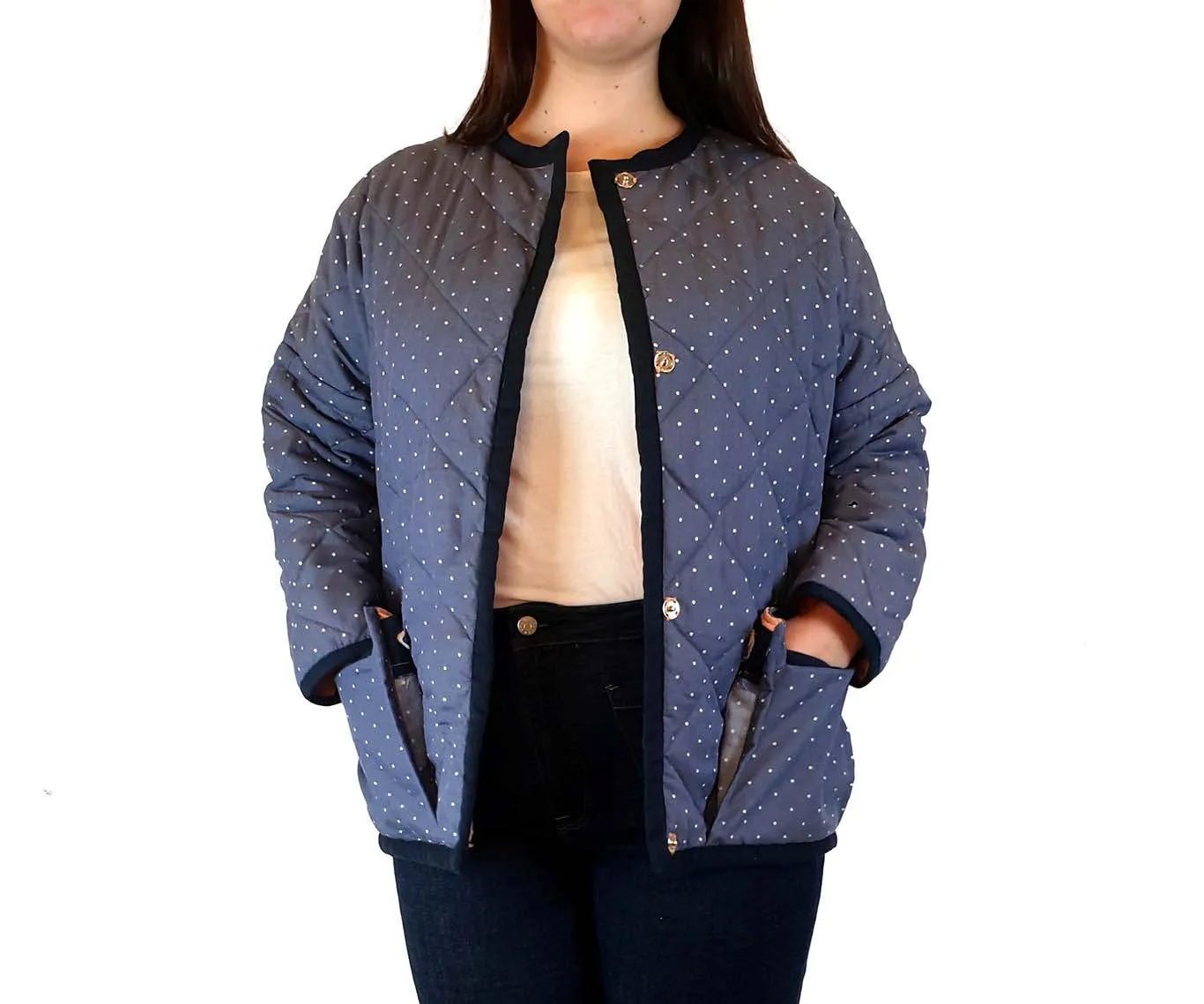 Frank & Dolly's reversible quilted jacket size 14
