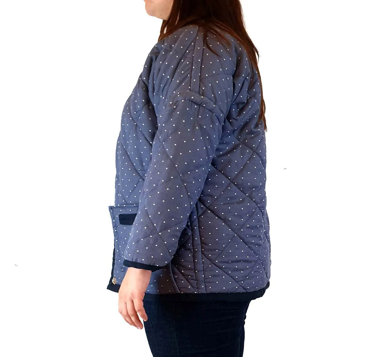 Frank & Dolly's reversible quilted jacket size 14
