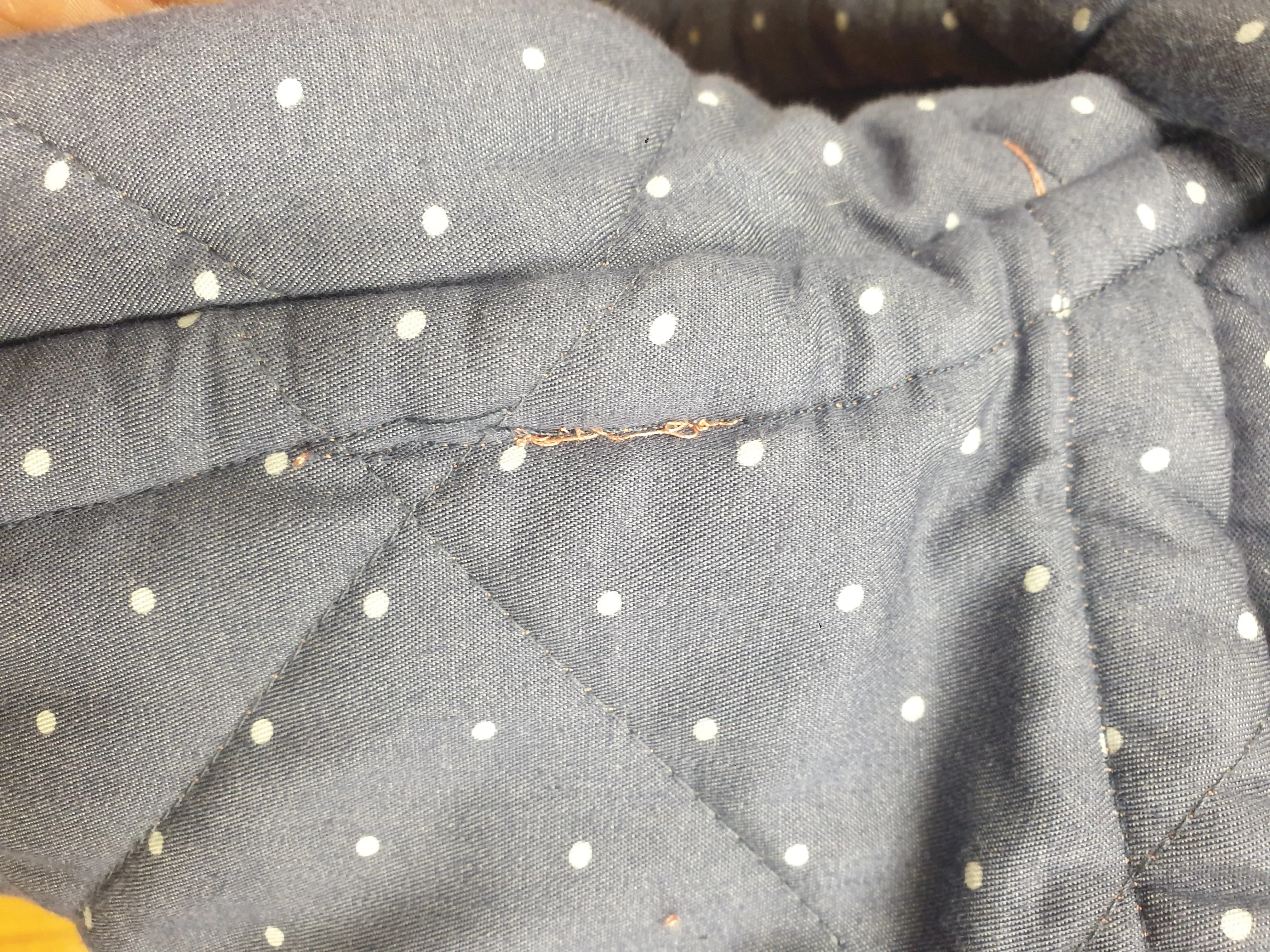 Frank & Dolly's reversible quilted jacket size 14