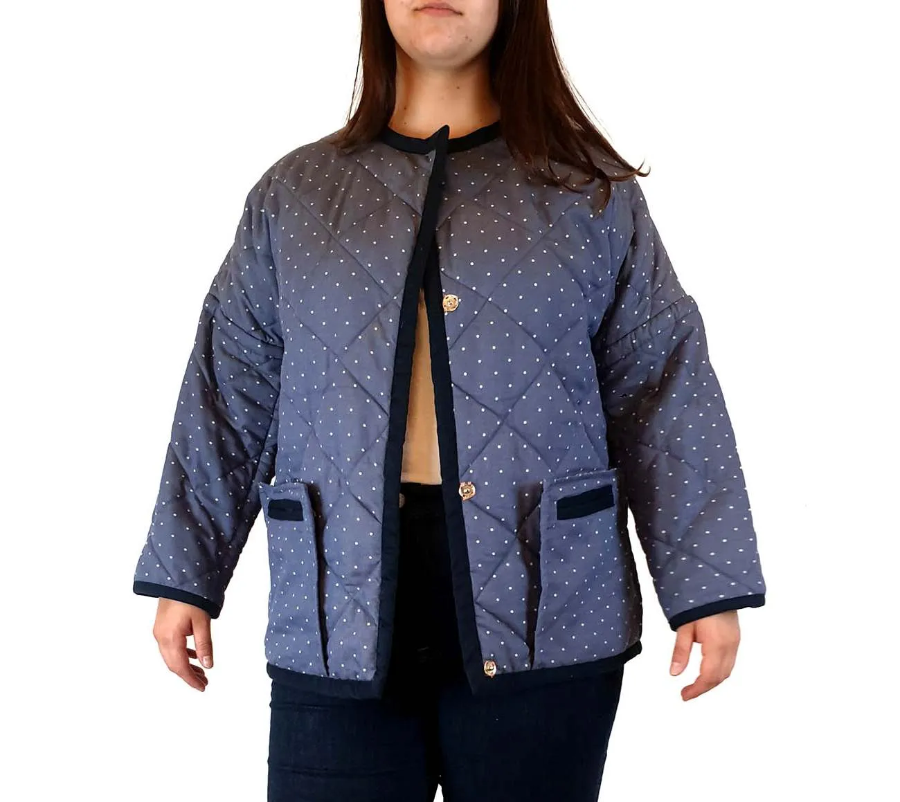 Frank & Dolly's reversible quilted jacket size 14