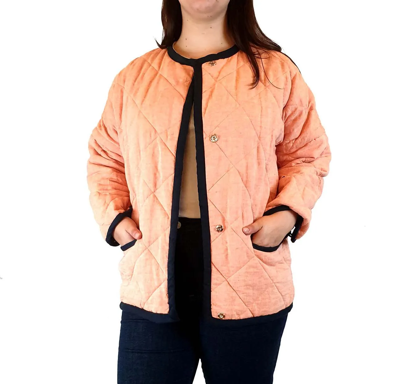 Frank & Dolly's reversible quilted jacket size 14