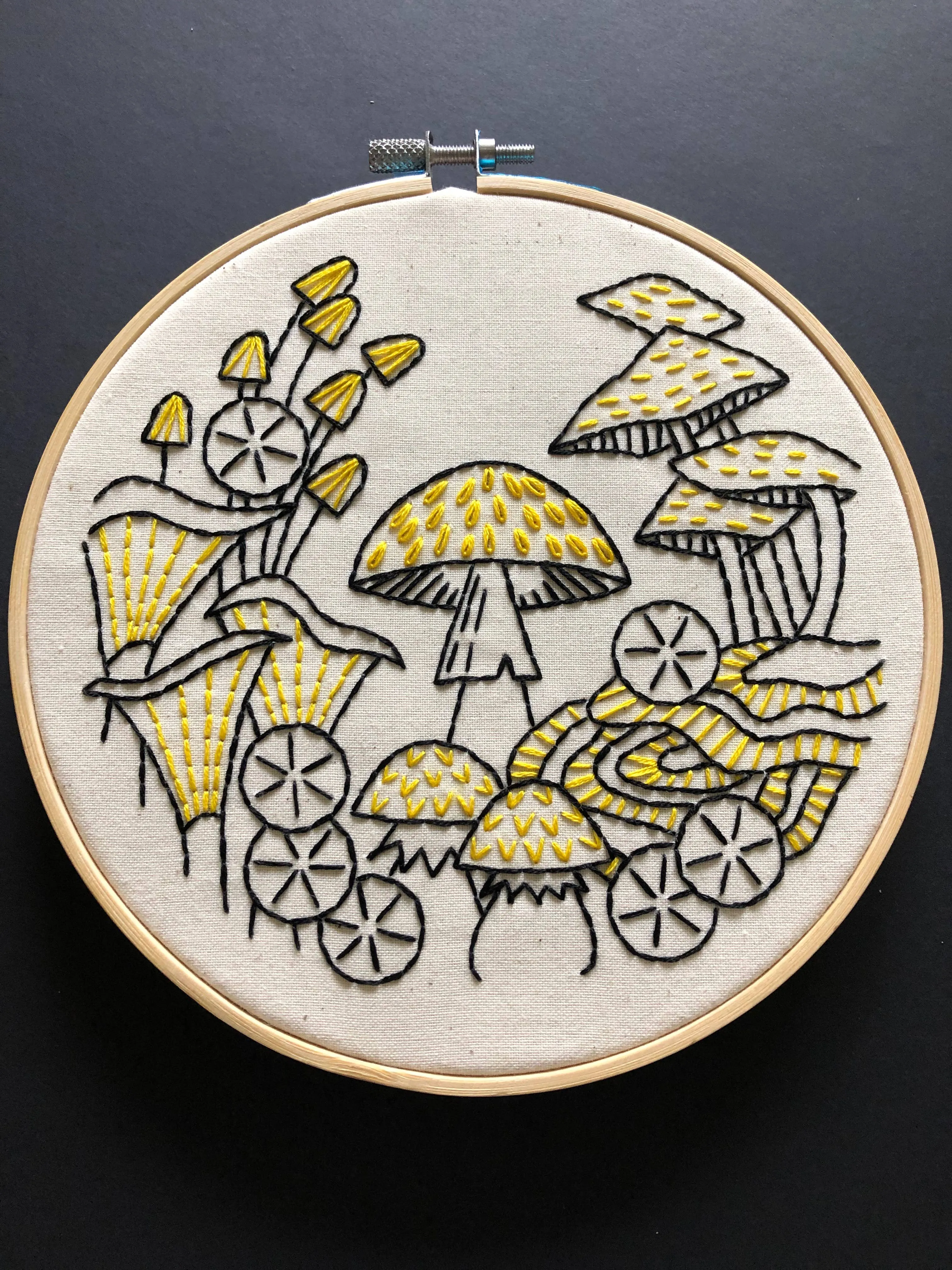 Fungus Among Us Embroidery Kit
