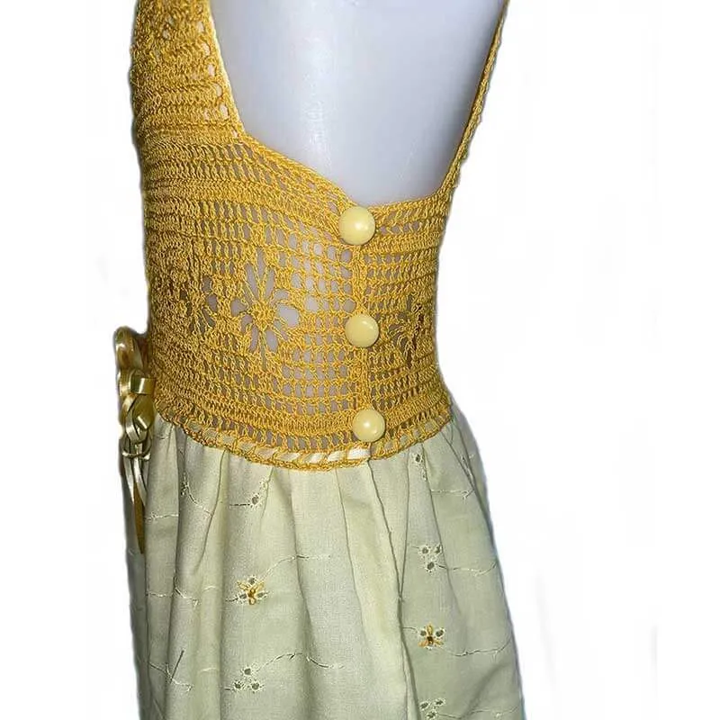 Girl Yellow Dress - Sunflower - My Garden Collection