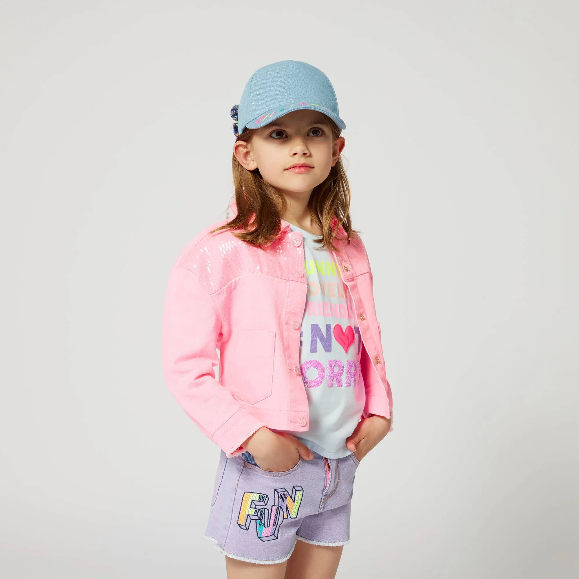 Girls Fun Denim Shorts