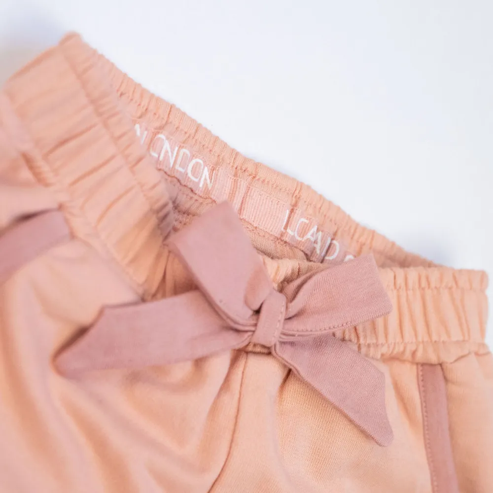 Girls Pink Jersey Lounge Set
