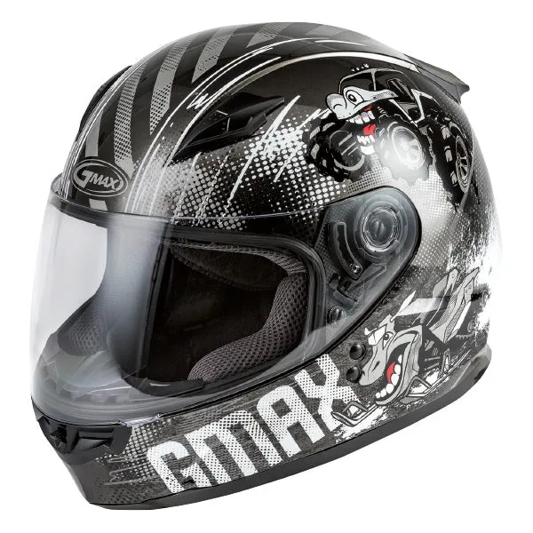 Gmax GM49Y Youth Beast Full Face Helmet With Double Lens Shield
