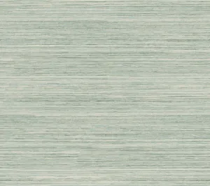 GO8303 Fountain Grass Jade Wallpaper-Green