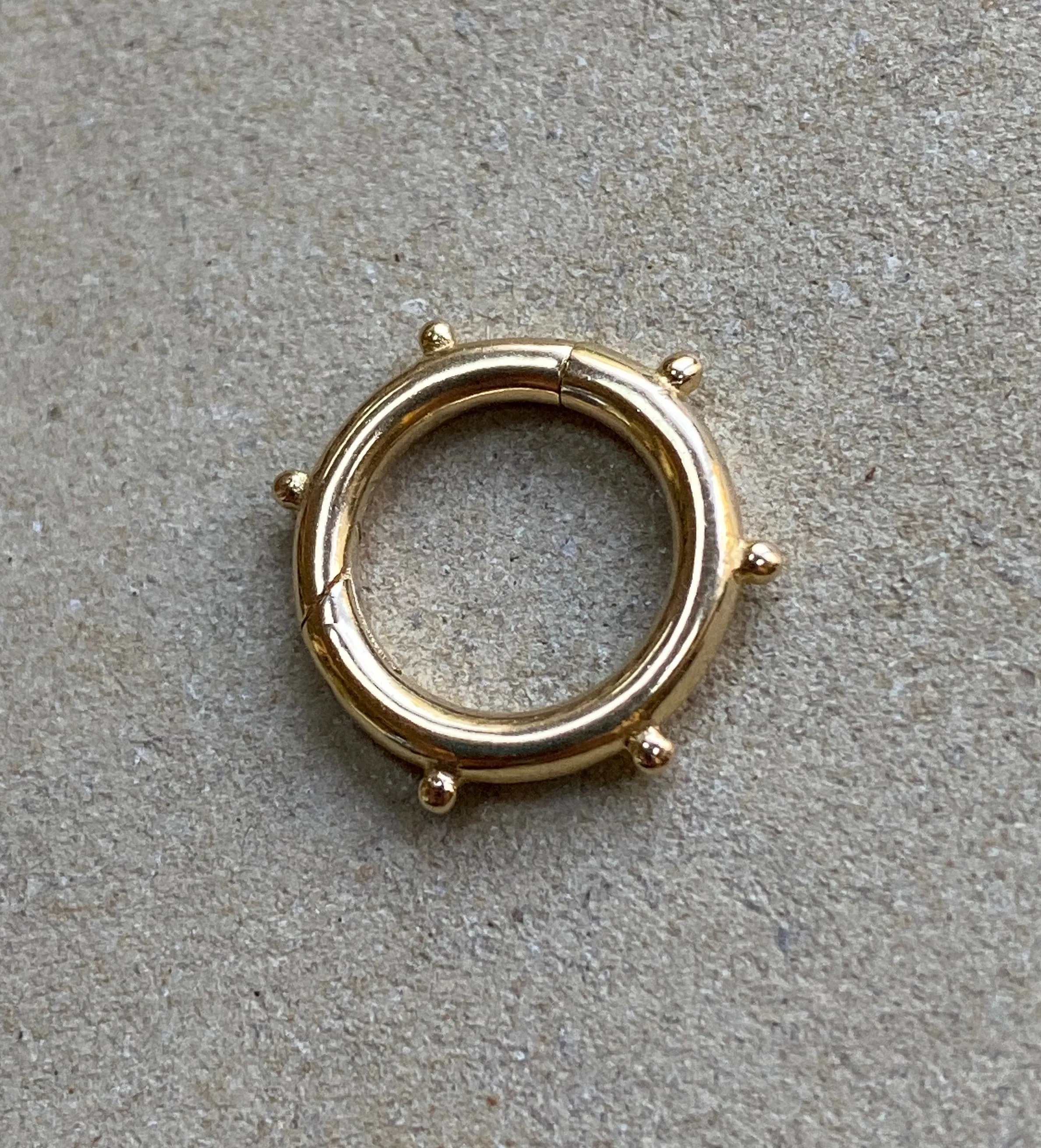 Gold Charm Holders