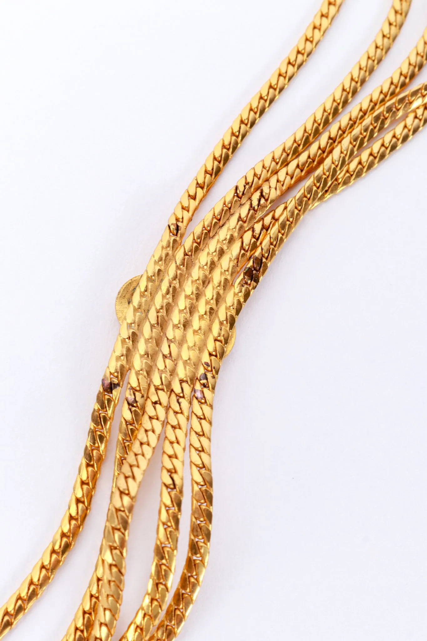 Gold Draped Chain Belt