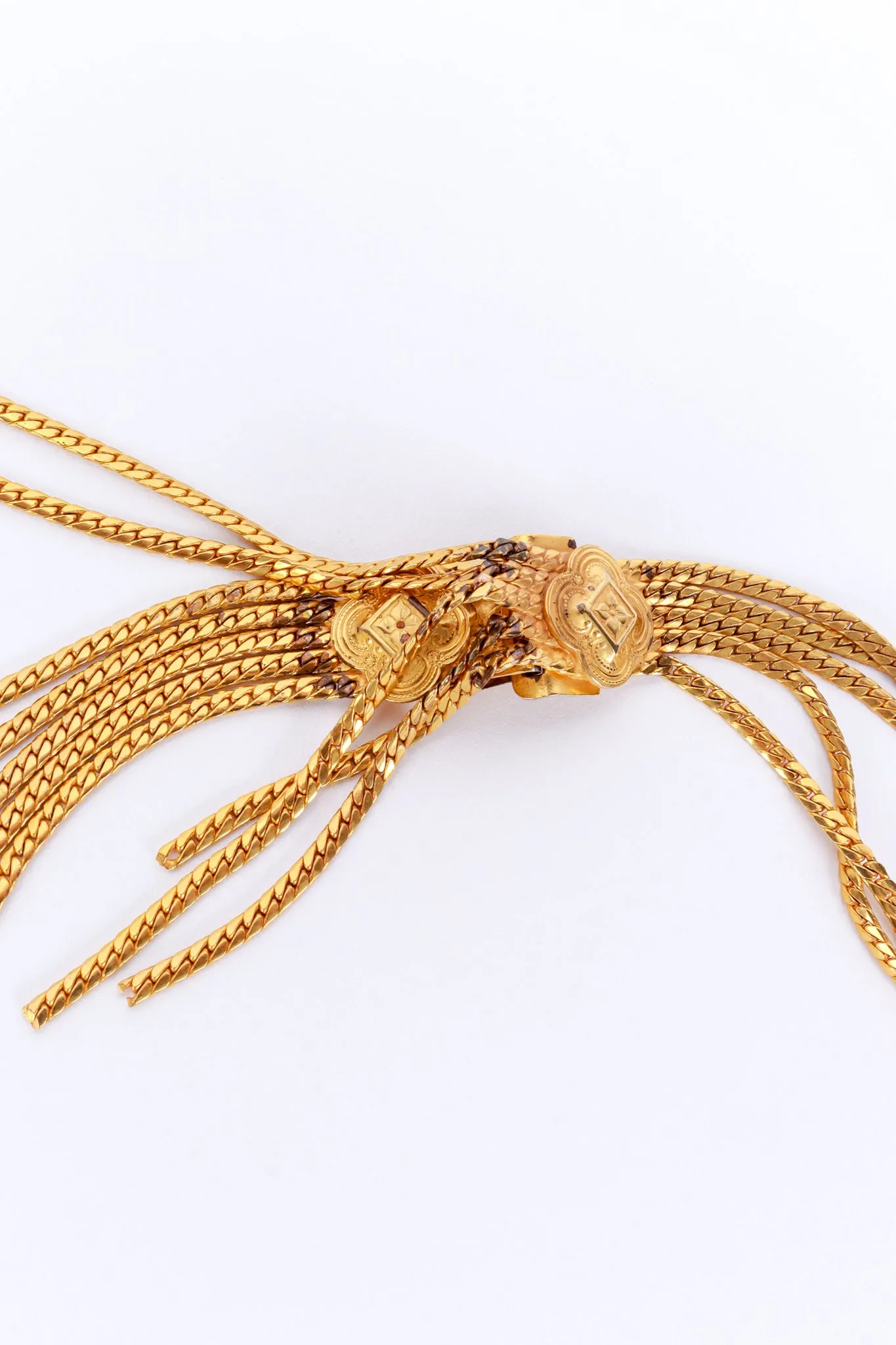 Gold Draped Chain Belt