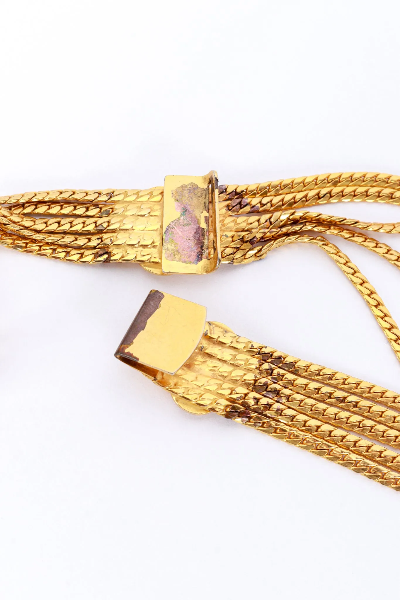 Gold Draped Chain Belt
