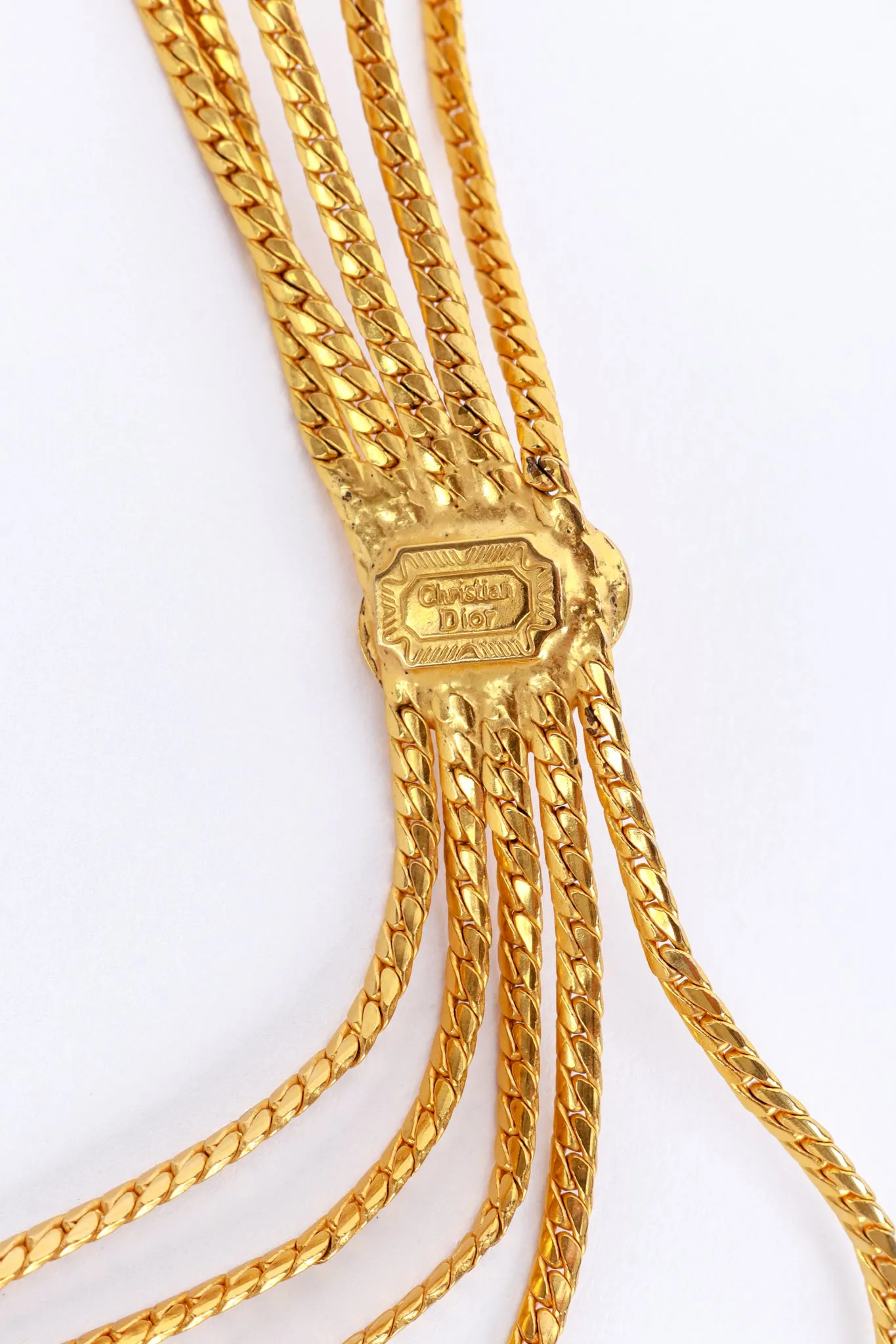 Gold Draped Chain Belt