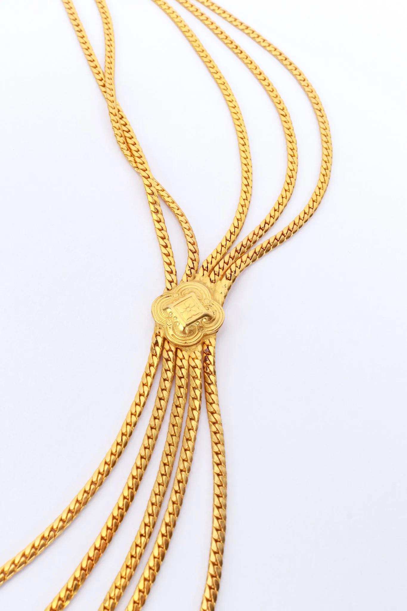 Gold Draped Chain Belt