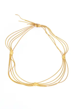 Gold Draped Chain Belt