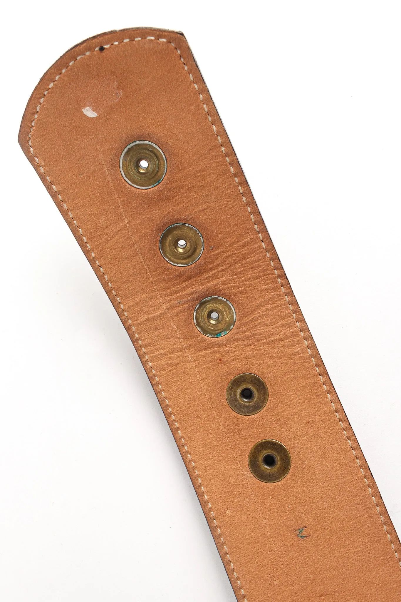 Gold Panel Chain Waist Belt