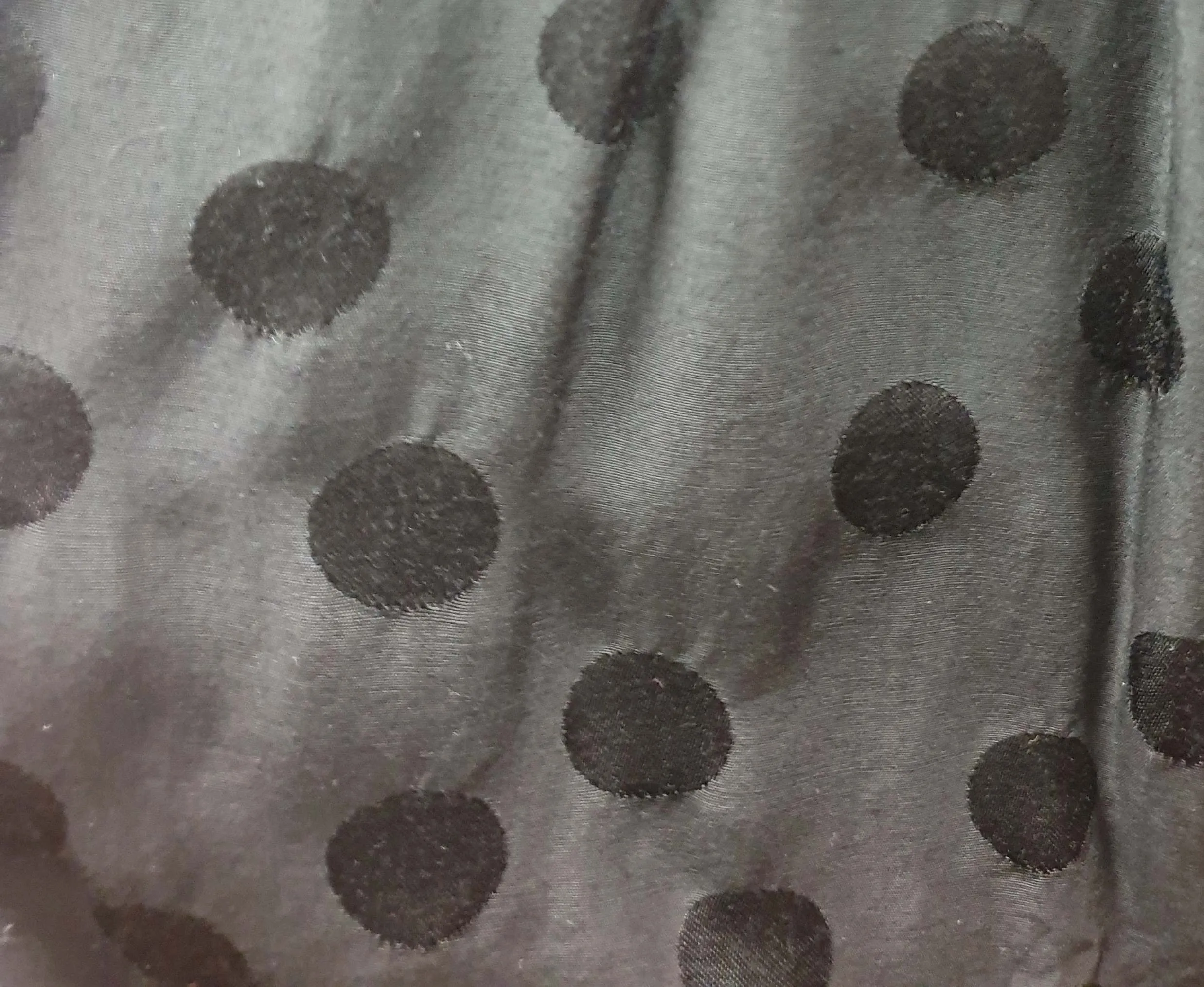 Gorman black polka dot print skirt size 10