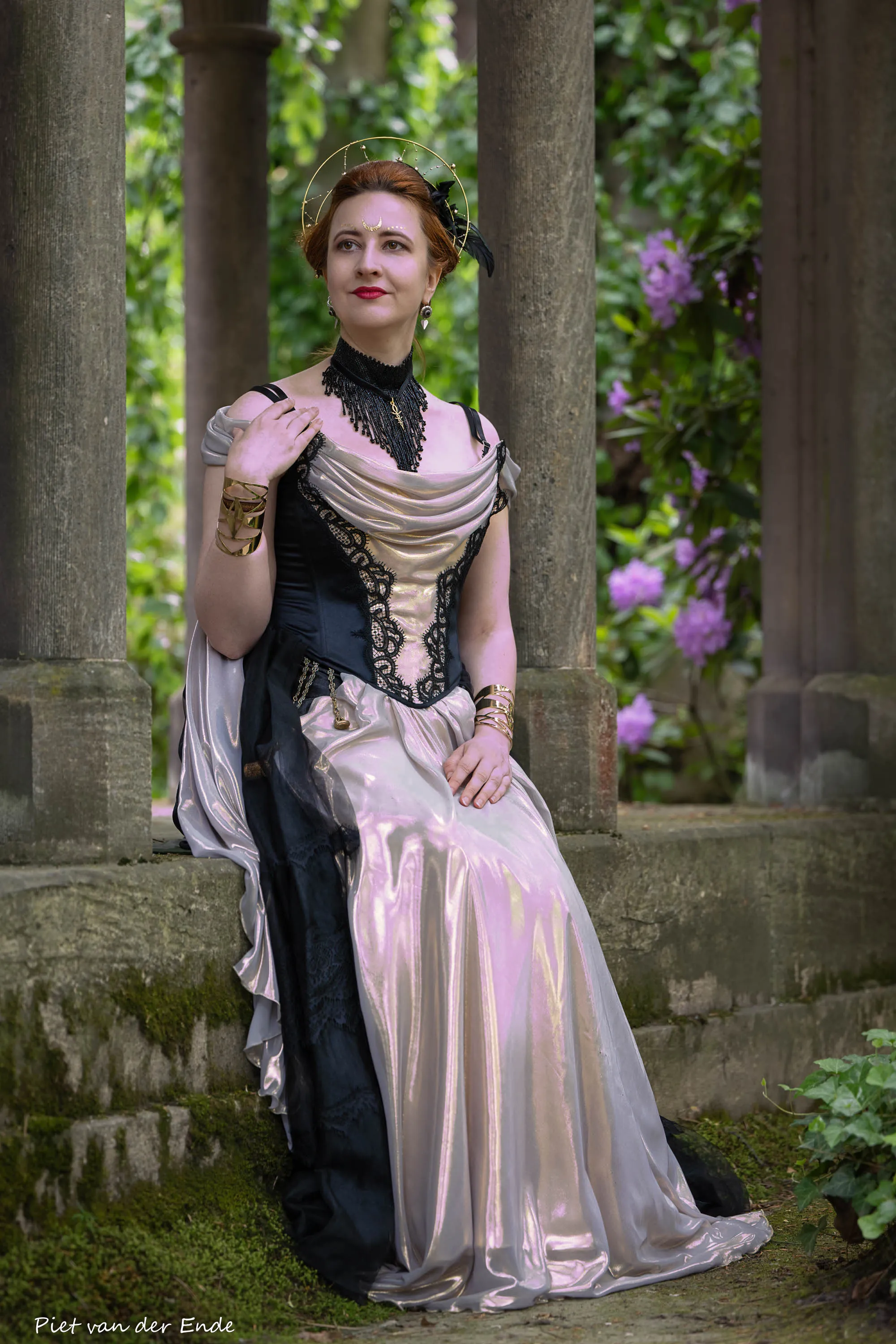 Gothic Solar Eclipse dress