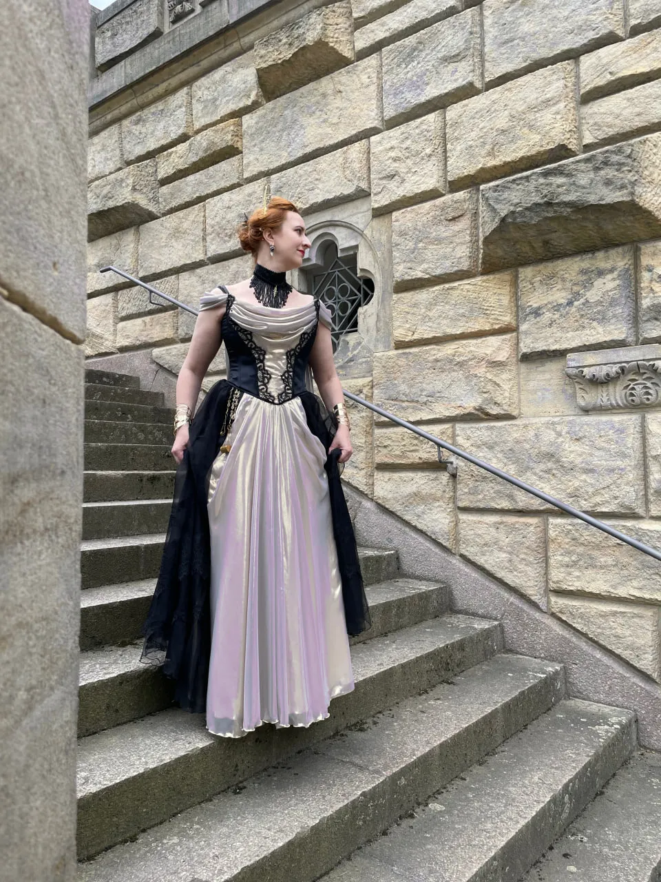 Gothic Solar Eclipse dress