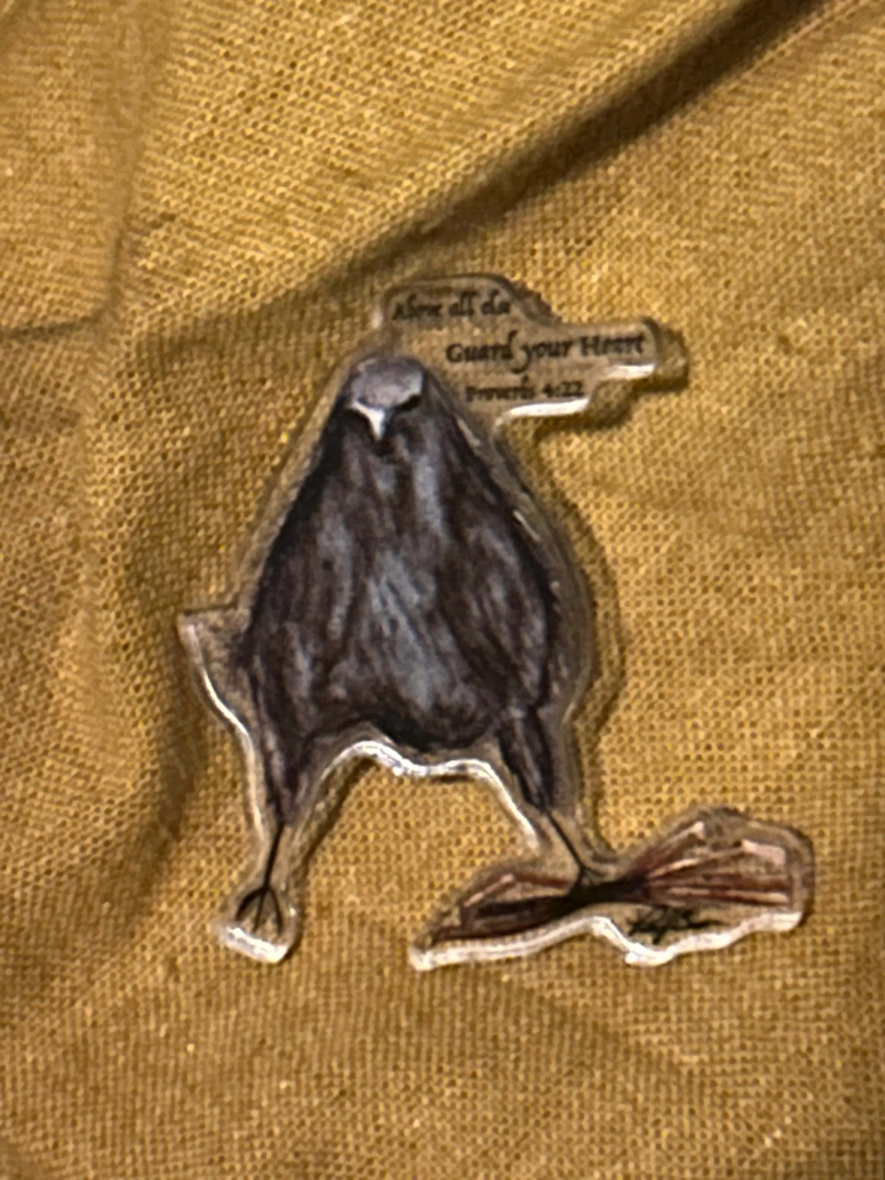 Guard your Heart Pin
