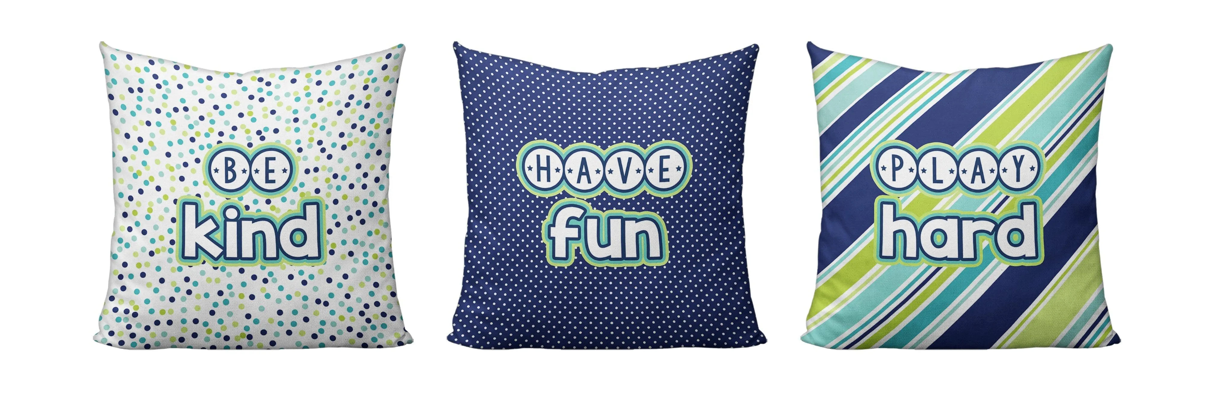 Have Fun Polka Dot Playroom Pillow