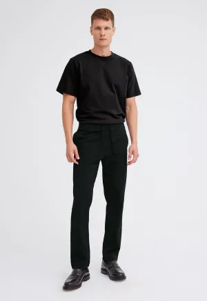 Iri Italian Cotton Pant - Black