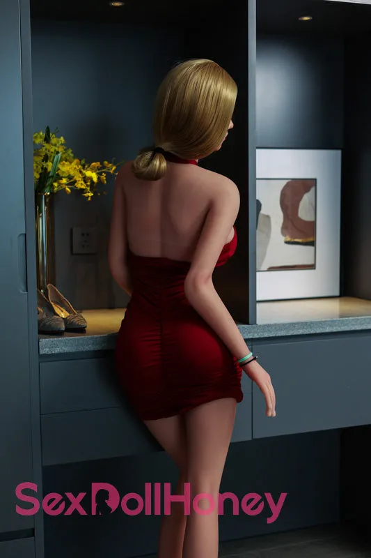 Jessica 166cm/5ft 5 E-Cup Breast Silicone Head Sex Doll