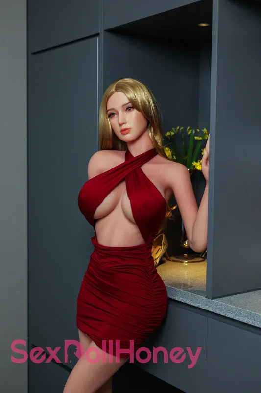 Jessica 166cm/5ft 5 E-Cup Breast Silicone Head Sex Doll