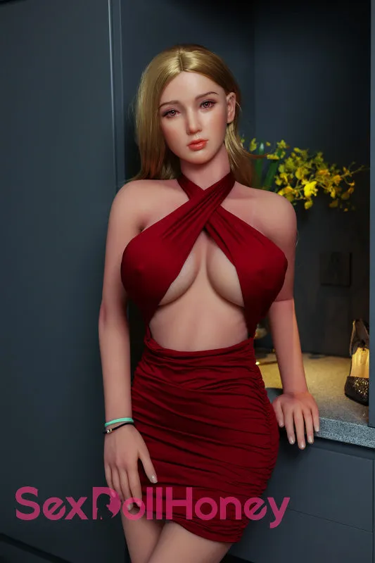 Jessica 166cm/5ft 5 E-Cup Breast Silicone Head Sex Doll