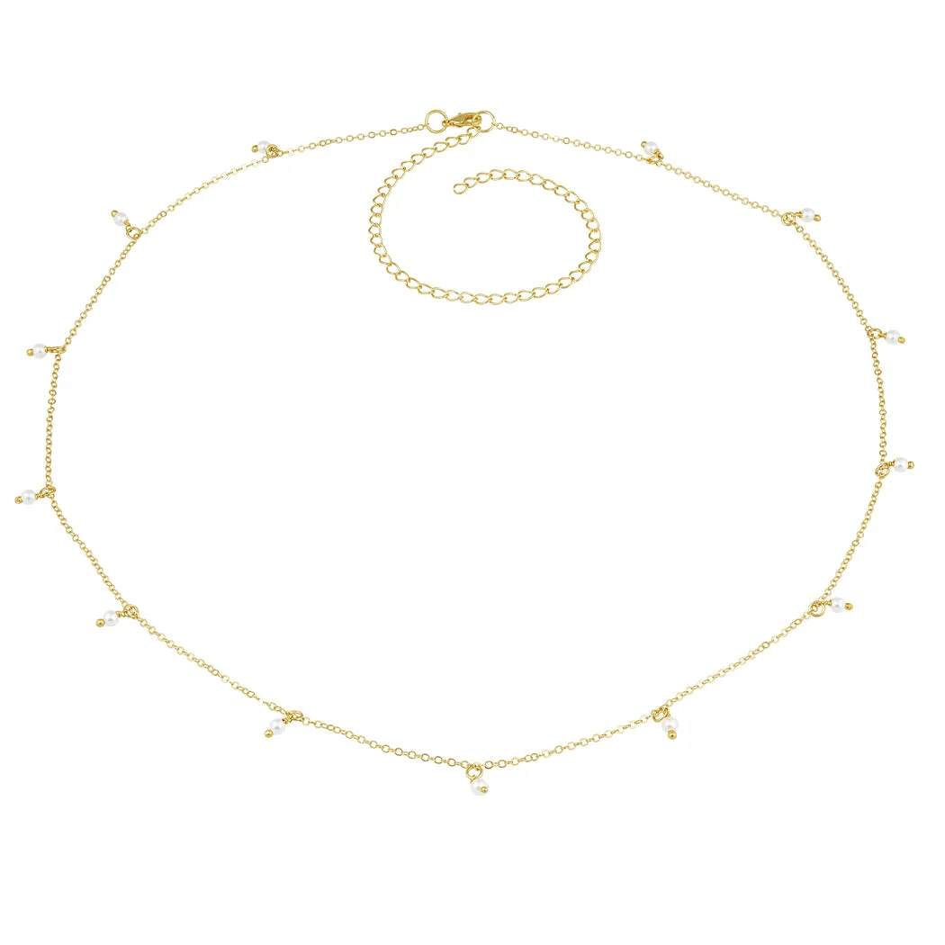 JEWELRY - Alina Pearl Belly Chain