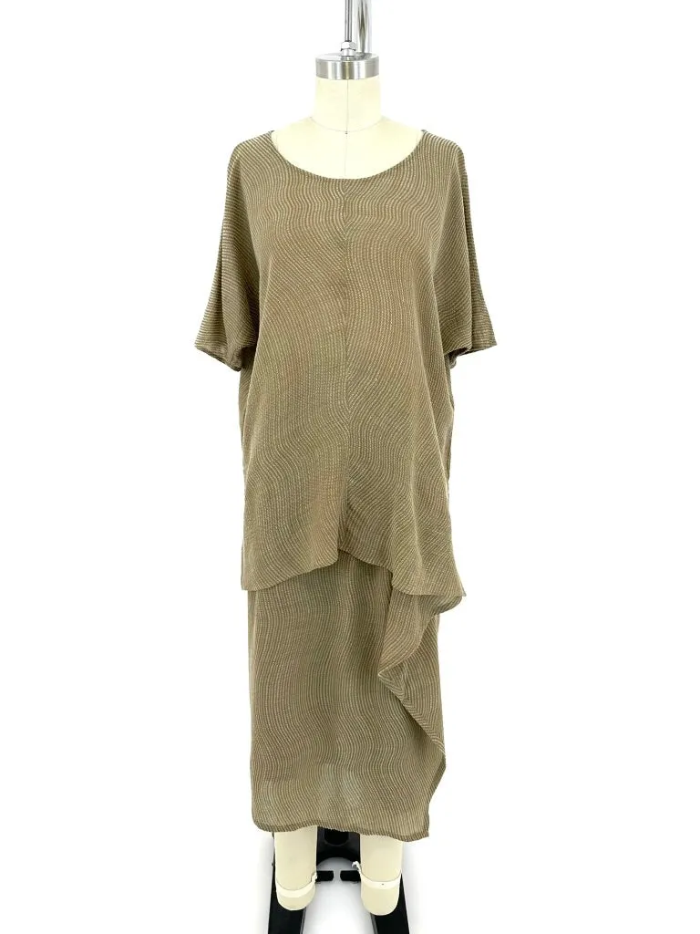 Jurgen Lehl Silk-Blend Skirt Set